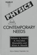 Cover for Physics and Contemporary Needs (Physics & Contemporary Needs)