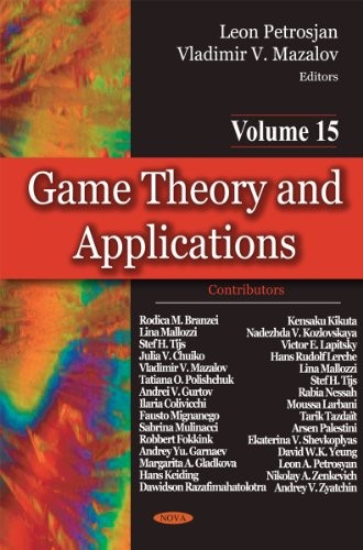 Cover for Game Theory and Applications