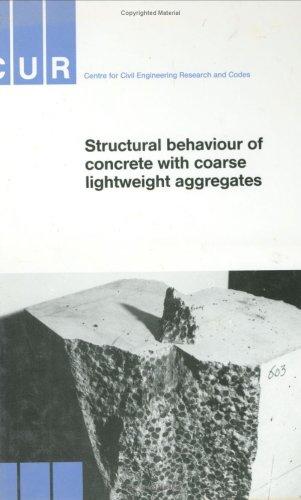 Cover for STRUCTURAL BEHAVIOUR CONCRETE WITH CO (Cur Report 173)