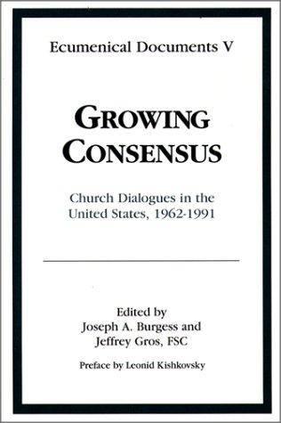 Cover for Growing Consensus