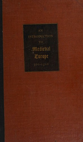 Cover for An introduction to medieval Europe, 300-1500