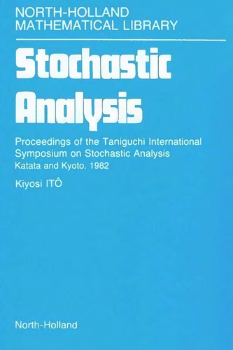Cover for Stochastic Analysis