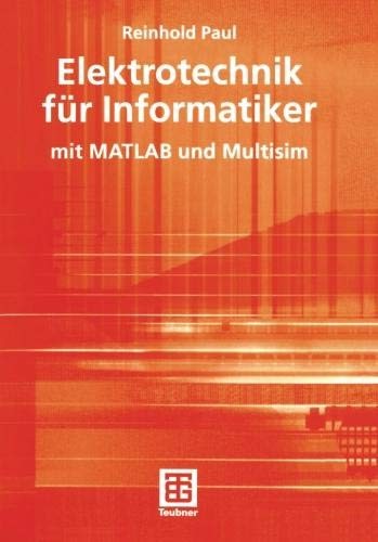 Cover for Elektrotechnik für Informatiker