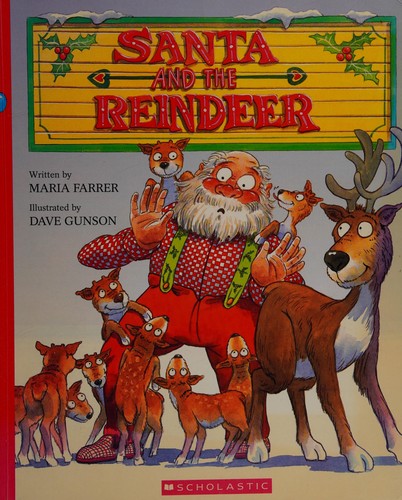 Cover for Santa and the reindeer