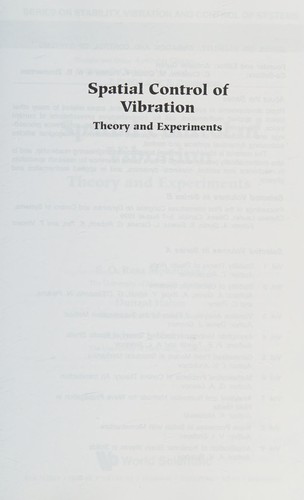 Cover for Spatial control of vibration