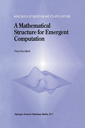 Cover for A Mathematical Structure for Emergent Computation