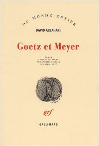 Cover for Goetz et Meyer