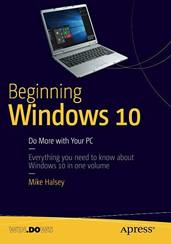 Cover for Beginning Windows 10