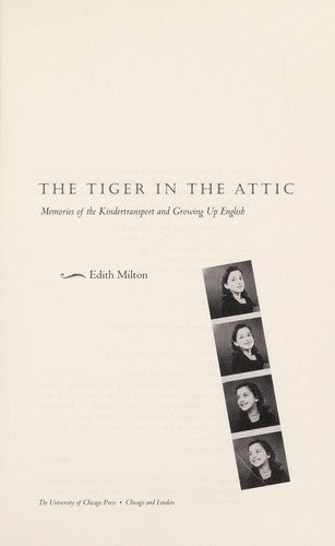 Cover for The tiger in the attic