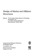 Cover for Design of Marine and Offshore Structures