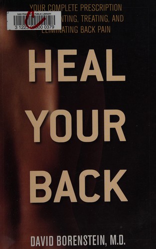 Cover for Heal your back