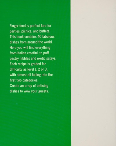 Cover for Finger food