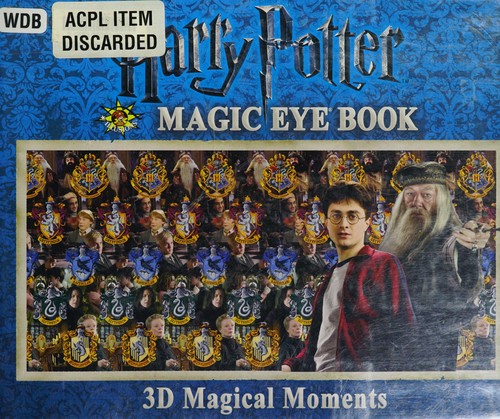 Cover for Harry Potter magic eye book