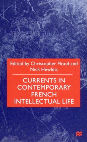 Cover for Currents in contemporary French intellectual life