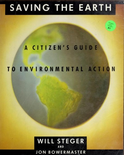 Cover for Saving the earth
