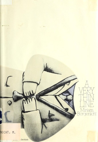 Cover for A very thin line.
