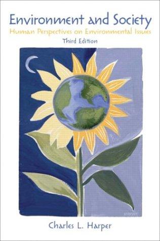 Cover for Environment and Society