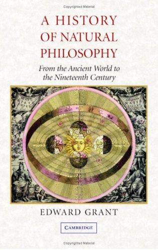 Cover for A History of Natural Philosophy