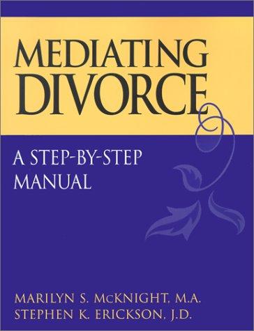 Cover for Mediating divorce