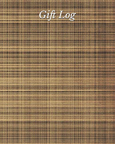 Cover for Gift Log : Gift Log Recorder Present Receipt | Keepsake Record for All Occasions