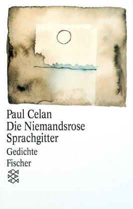 Cover for Die Niemandsrose/Sprachgitter