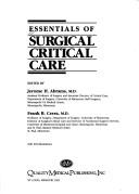 Cover for Essentials of surgical critical care