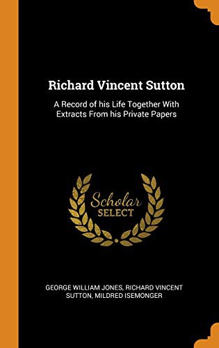 Cover for Richard Vincent Sutton