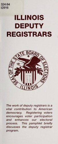 Cover for Illinois deputy registrars
