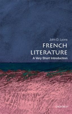Cover for French Literature A Very Short Introduction