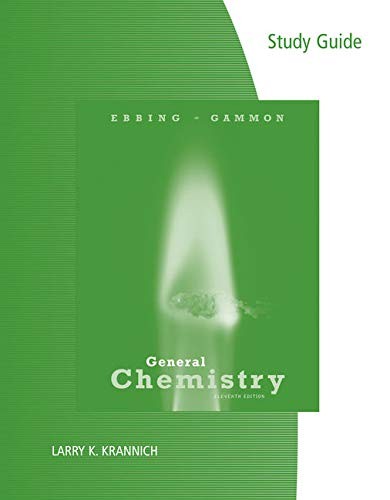 Cover for Study Guide for Ebbing/Gammon's General Chemistry, 11th
