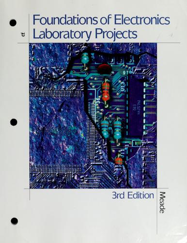 Cover for Foundations of electronics
