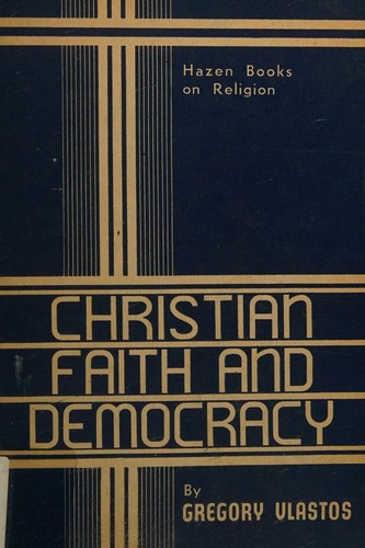 Cover for Christian faith and democracy