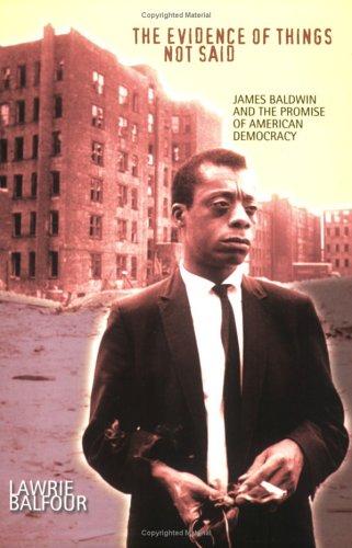 Cover for The Evidence of Things Not Said