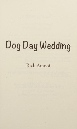 Cover for Dog day wedding