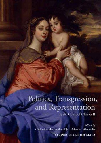 Cover for Politics, Transgression, and Representation at the Court of Charles II (Studies in British Art)