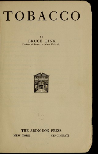 Cover for Tobacco