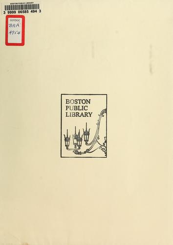 Cover for Back bay 1972-1973, Back Bay association, Back Bay federation for community development