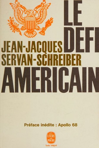 Cover for Le defi americain