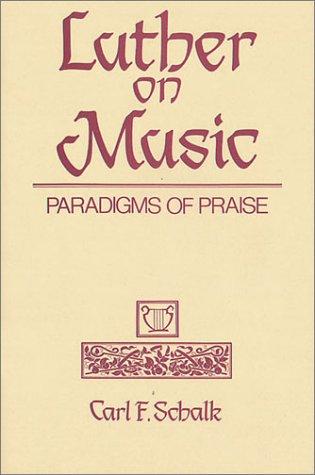 Cover for Luther on music