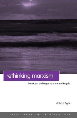 Cover for Rethinking Marxism: From Kant and Hegel to Marx and Engels (Critical Realism: Interventions)