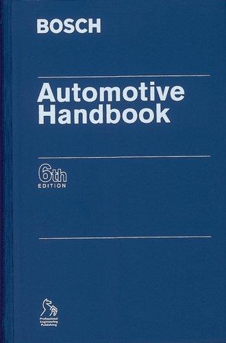 Cover for BOSCH Automotive Handbook (Bosch Handbooks (REP))