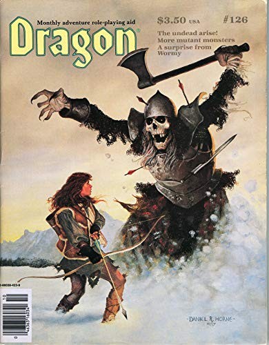 Cover for Dragon Magazine, No 126