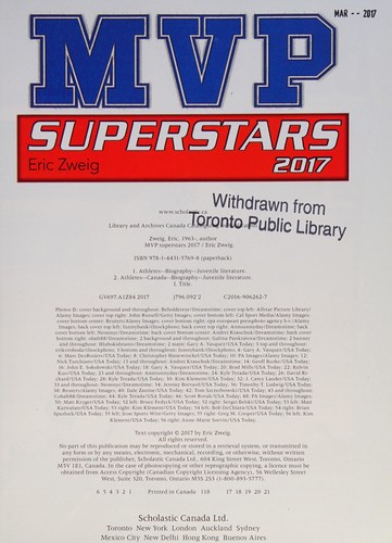 Cover for MVP 2017 Superstars