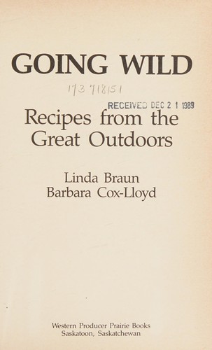 Cover for Going wild