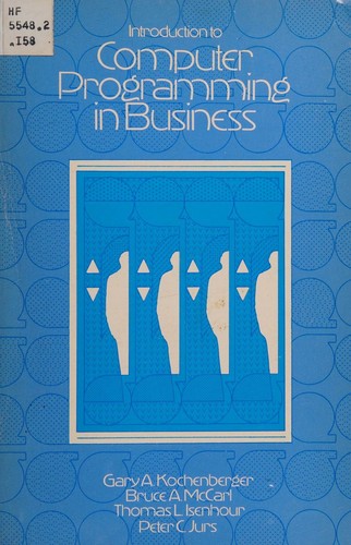 Cover for Introduction to computer programming in business
