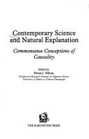 Cover for Contemporary science and natural explanation