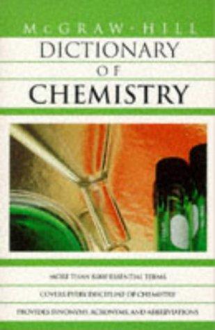 Cover for McGraw-Hill dictionary of chemistry