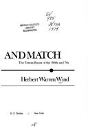 Cover for Game, set, and match