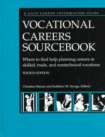 Cover for Vocational Careers Sourcebook