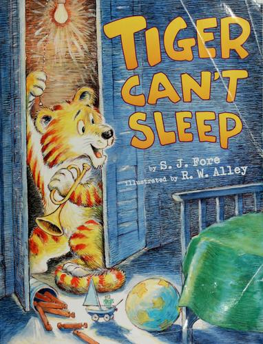 Cover for Tiger can't sleep